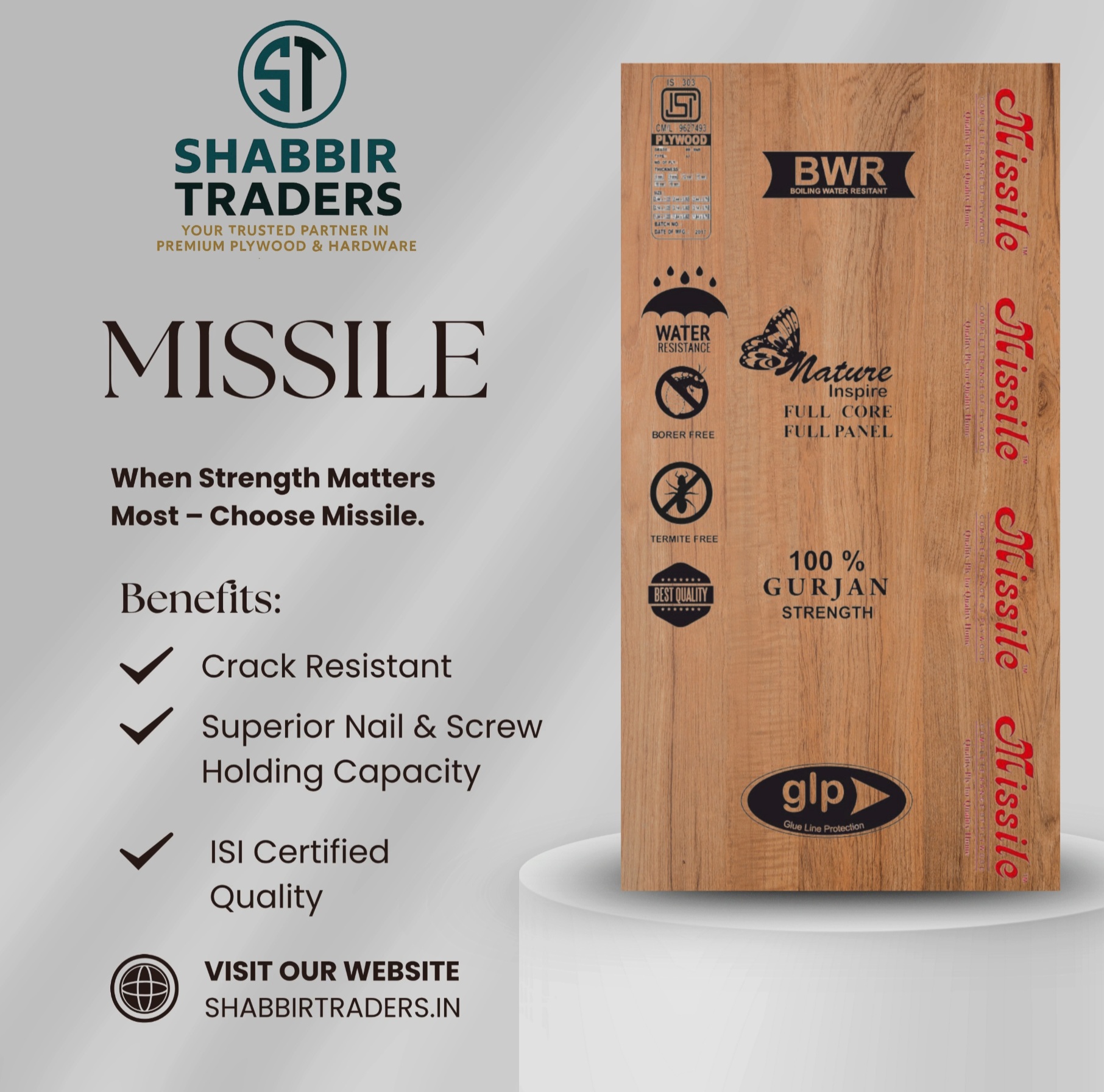 MISSILE Plywood